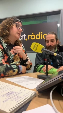 Entrevista amb la @miriam_roures al Prat Esports!!! Parlem del duatló solidari i de més cosetes... Gràcies