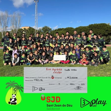 La família estem molt orgullosos, ja que en aquesta sisena edició del duatló solidari, el nostre donatiu a @solidaritatsjd serà el més gran que hem aconseguit mai, ni més ni menys que 3.000€!!! Moltes gràcies a tots els que heu participat al duatló i als nostres patrocinadors. Això no només va d'esport, va d'ajudar els altres!!! Us esperem a totes a la setena edició!!! Som-hi . . #perlesvalentes #pelsvalents #sompandes #pandalisme #pandapower #elpratmola #elpratesports #esportselprat #escoladetriatló #duatlósolidariasantjoandedéu #esportfemeni #esportcat #nopainnogain . . @confremar @timersa1976 @artesa_cafe @cpr_abogados @rinorr_multiserveis @kidsanduselprat @solidaritatsjd @solidaridadsjd