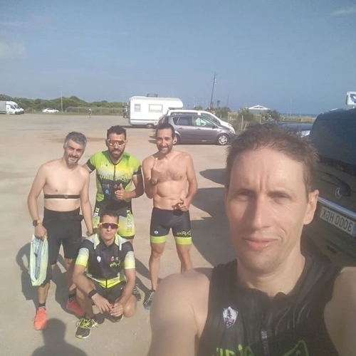 Primer triatló de la temporada amb diferents distàncies i bones sensacions!!! 